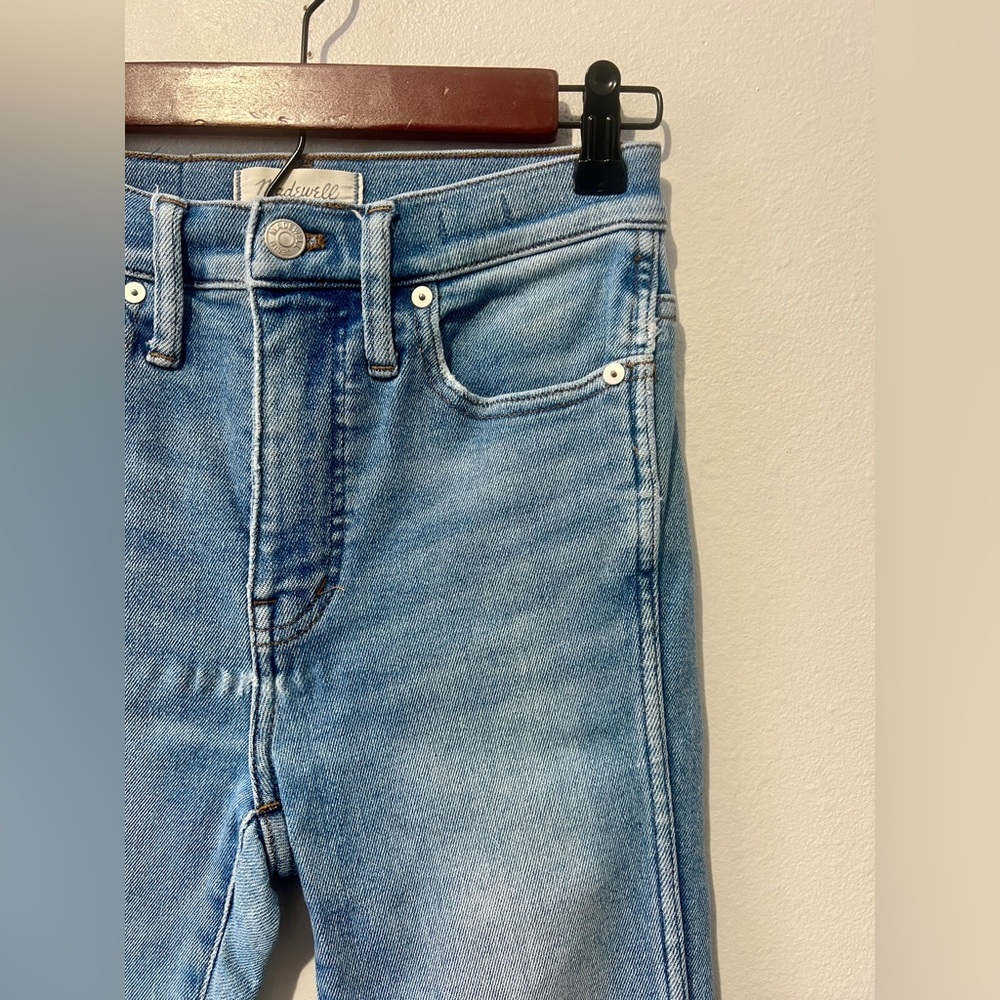 Madewell 10" High Rise Skinny Crop Jean - Size 25 - Picture 5 of 15